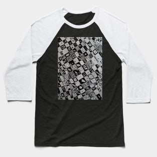 Zentangle Art - Eleven Baseball T-Shirt